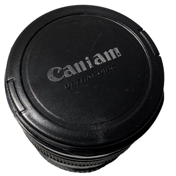 3/$10 Mug w/ Lid 5” Camera Lens Black Plastic - Picture 4 of 6